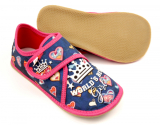 EF Barefoot Slippers/ Hausschuhe World Girl