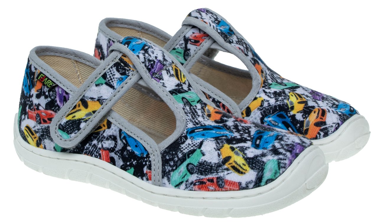 Fare BARE Hausschuhe Slippers Car