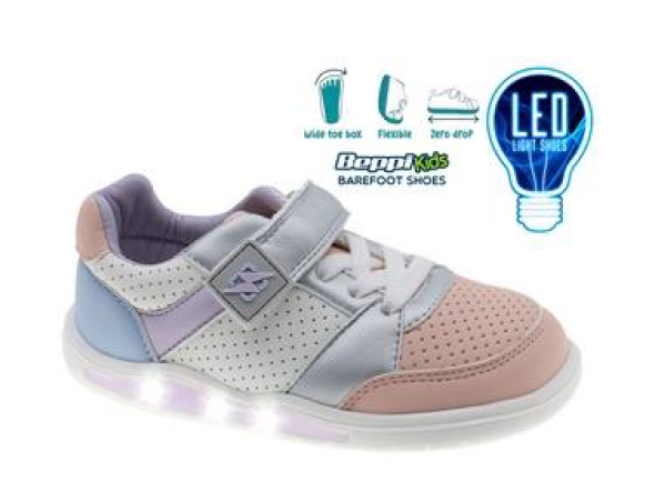 Blinkschuhe Beppi Sapato com Luzes Pink