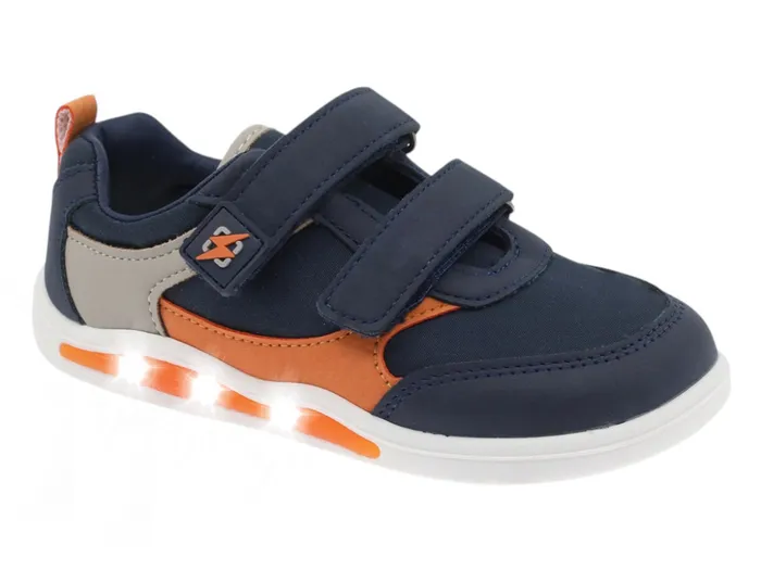 Blinkschuhe Beppi Sapato com Luzes Light Blue
