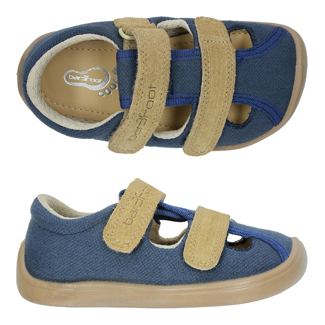 3F Bar3foot E-SANDAL 3BE26/49 NAVY BLUE