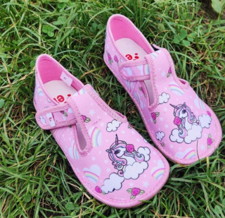 EF Barefoot Slippers/ Hausschuhe 395 Pink Pony