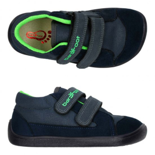 3F Bar3foot übergangsschuhe Denim- Grün
