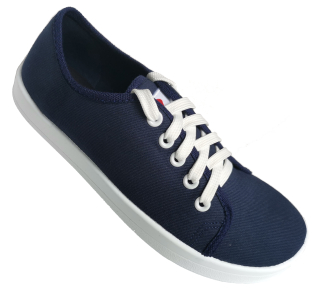 Barfußschuhe Anatomic Blau-Weiß